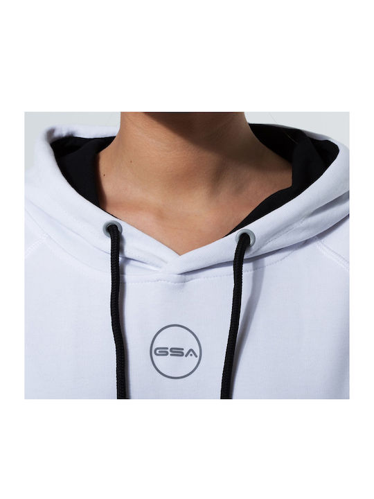 Neveer Quit Hoodie Мъжки Суитшърти с Качулка Бял