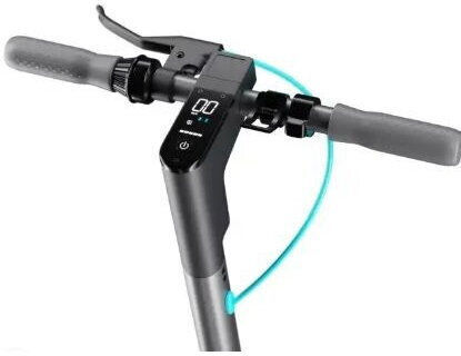 R1 V2 Elektroroller für Kinder mit 45km/h Max Geschwindigkeit und 80km Reichweite in Schwarz Farbe
