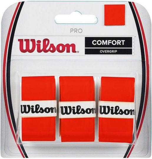 Wilson Pro Sensation Overgrip Πορτοκαλί 3τμχ