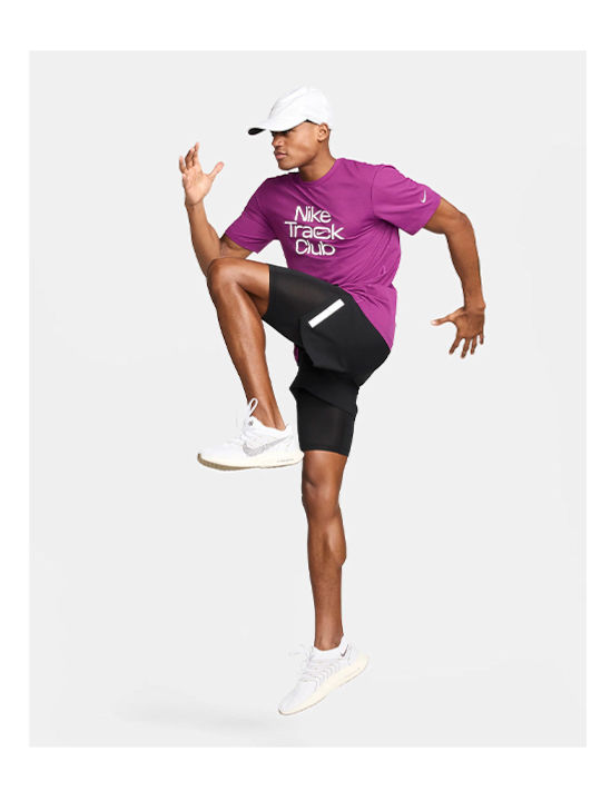 Dri-Fit Спортна тениска Лилав