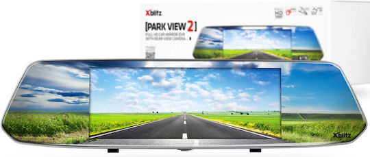 Xblitz Ecran oglindă auto cu cameră pentru mersul înapoi Universal