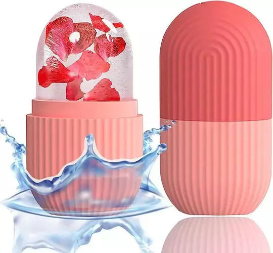 Face Ice Massage Roller Anti-aging Face Ice Roller Cube Pink