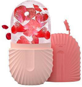 Face Ice Massage Roller Anti-aging Face Ice Roller Cube Pink