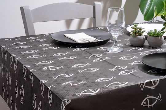 PaperQ Față de masă Negru 100x130cm 150buc