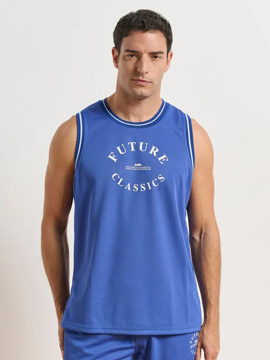 Back To Future Αθλητικό T-shirt Μπλε