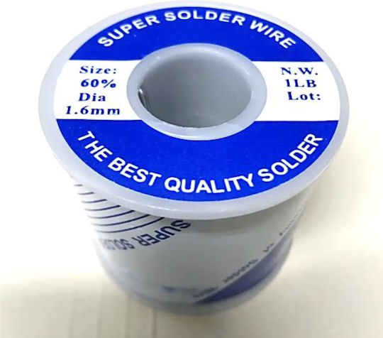 Super Löt Draht Rh 60-1 5 500g Καλάι Κόλλησης 60/40 1,5mm 500gr