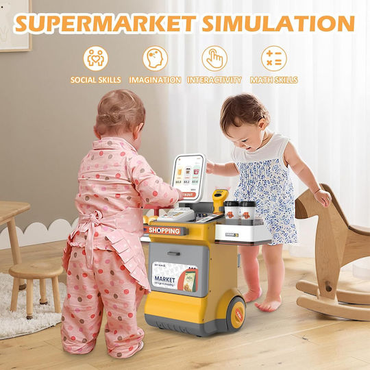 Kids Shop for 3+ Years 48 Pieces SM539227 Supermarket Yellow