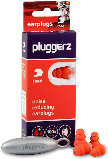 Pluggerz Ωτοασπίδες Σιλικόνης σε Διάφανο Χρώμα 4τμχ