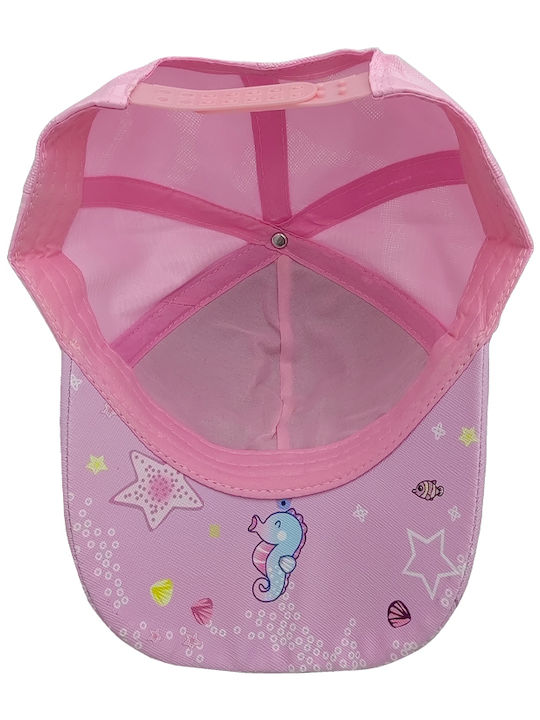 Brims and Trims Kids' Hat Jockey Fabric Pink