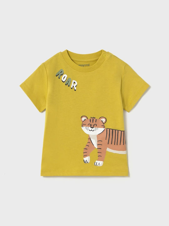 Kids' Set with Shorts Summer 3pcs Golden