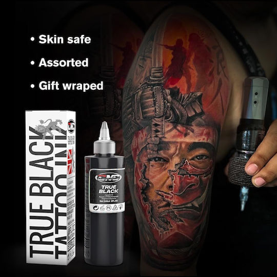 Pigment Permanent pentru Tattoo 240 Ml Inks Profesionale pentru Tattoos Microblading Negru