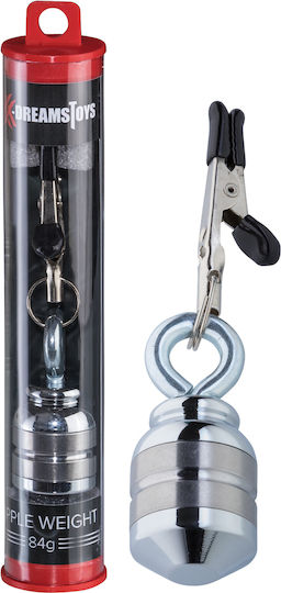 Dream Toys Nipple Σφιγκτήρες Θηλών σε Ασημί Χρώμα