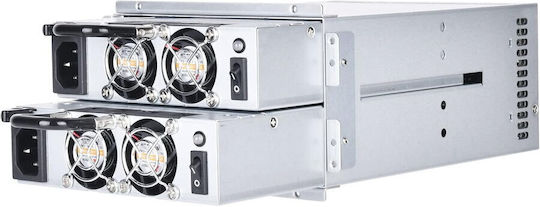Silverstone Sst-gm600-s Alimentare Redundantă pentru Server 2x 600 Watt