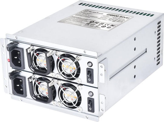Silverstone Sst-gm600-s Alimentare Redundantă pentru Server 2x 600 Watt