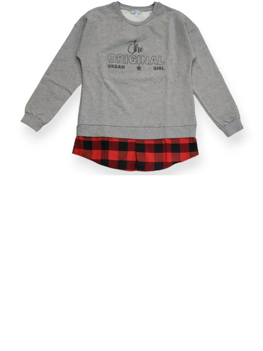 Kids' Set with Leggings Winter 2pcs Gray