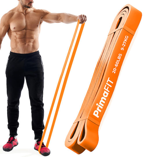 PrimaFit Λάστιχο Γυμναστικής Loop Μαλακό Πορτοκαλί 2.08m