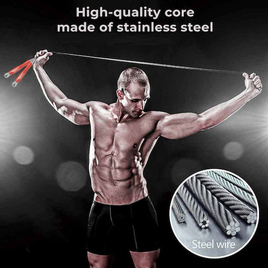 Primafit Speed Pro Въже за скачане Професионално 3м Регулируемо 2 Лагера Допълнителни Тежести за Въже 2 Протектора Алуминиеви Дръжки Чанта за Носене Кросфит Бокс ММА Зелено