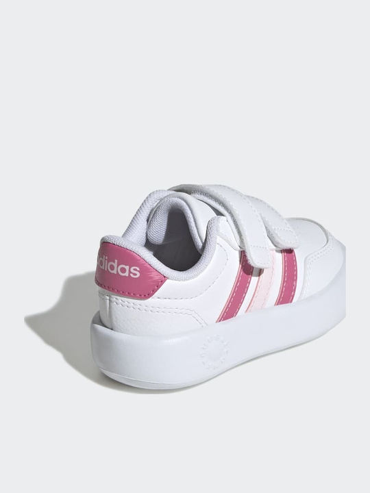 Breaknet 3.0 Cf Kinder Sneakers mit Klettverschluss Weiß