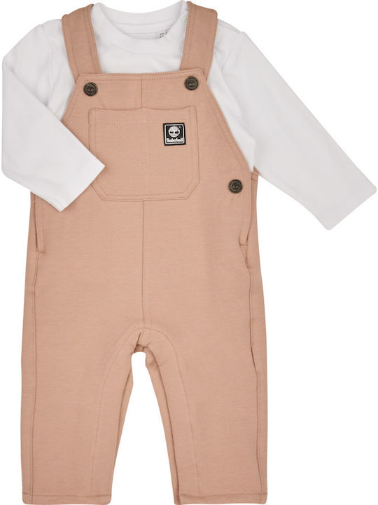 Set pentru copii cu pantaloni Iarnă 2buc Beige