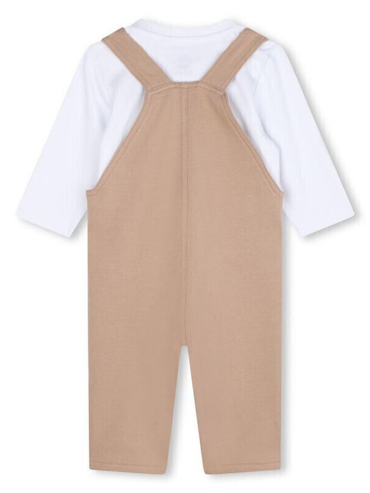 Set pentru copii cu pantaloni Iarnă 2buc Beige