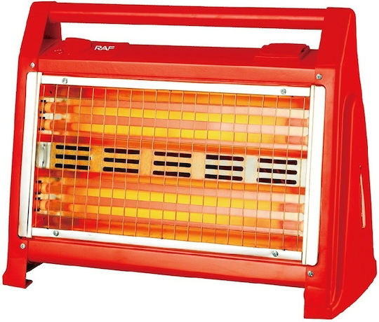 Raf Căldură radiantă Cuarț cu termostat și ventilator 2400W