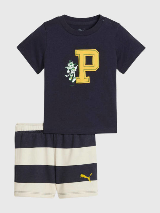 Kids' Set with Shorts Summer 2pcs Blue