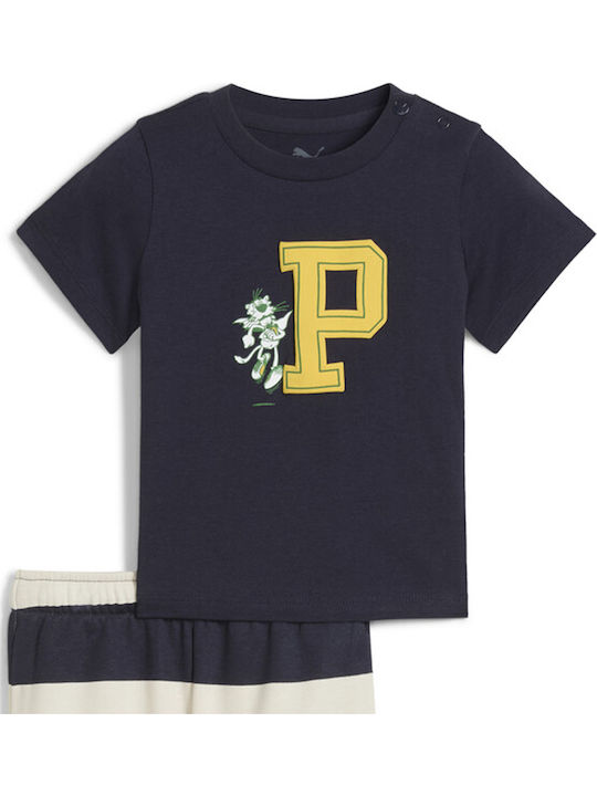 Kids' Set with Shorts Summer 2pcs Blue