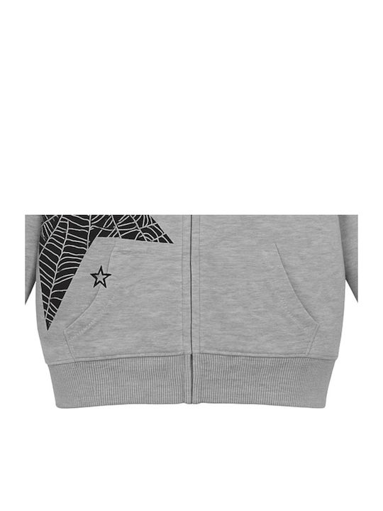 Kinderstrickjacke mit Kapuze Grey Dance Is Magic