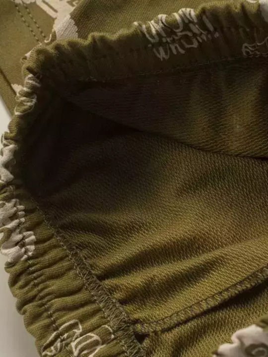 Παιδικό Σετ με Σορτς Καλοκαιρινό 2τμχ Πορτοκαλί