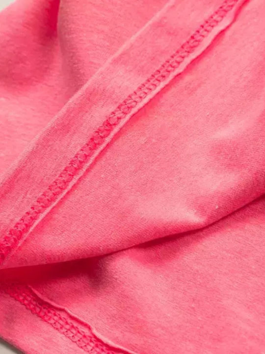 Kinder-Set mit Leggings Sommer 2Stück Fluo Pink, White