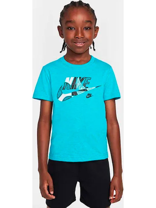 Kids' Set with Shorts Summer 2pcs Black Sportswear