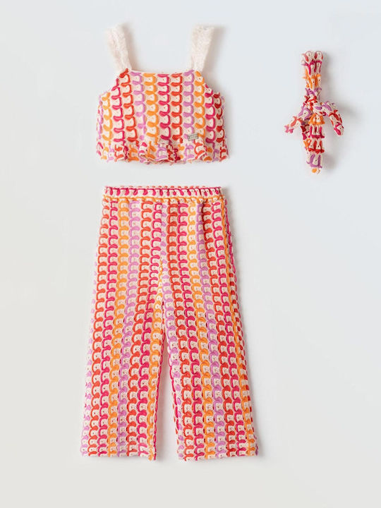 Set pentru copii cu pantaloni Vară 2buc Multicolour