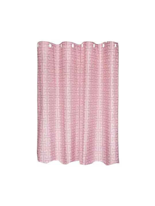 Greenwich Polo Club 3121 Shower Curtain Fabric 200x180cm Nude