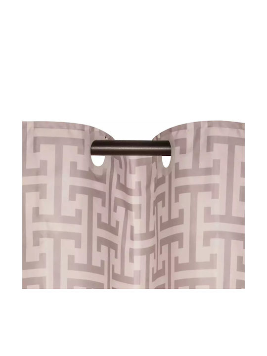 Greenwich Polo Club 3122 Κουρτίνα Μπάνιου Υφασμάτινη 240x180cm Taupe