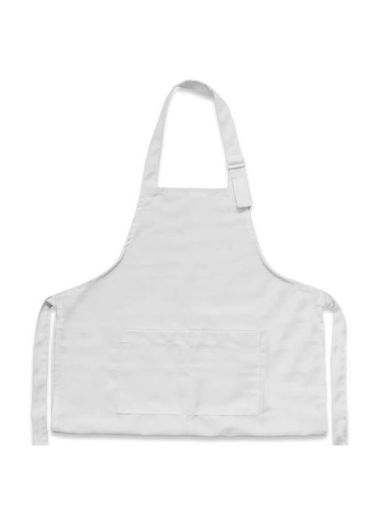 Koupakoupa Dad "king Of The Backyard" Ποδιά Κουζίνας Λευκή 22x40cm KP_30493_apron-bbq-adult