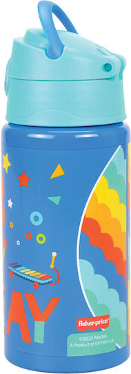 Fisher Price Παιδικό Παγούρι Θερμός Αλουμινίου με Καλαμάκι 500ml