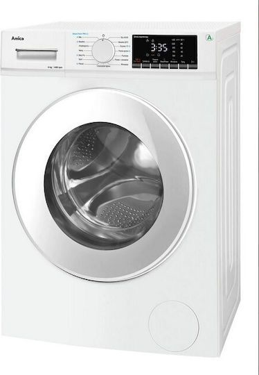 Amica Washing Machine 7kg with Steam Technology 1400 Rounds WA5S814ALiSH