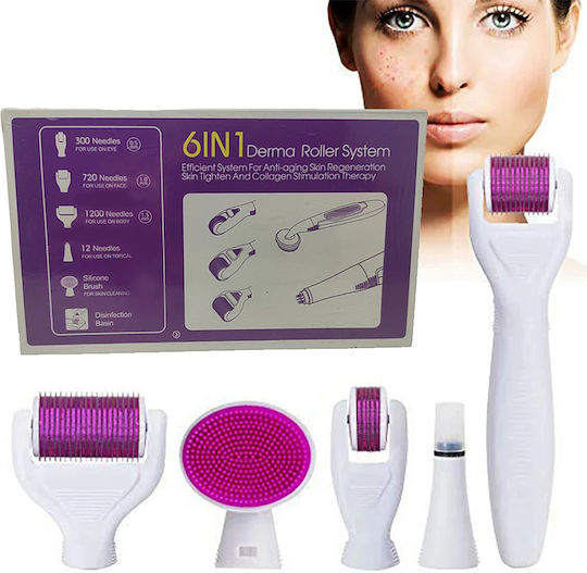Ag Pharm 3 in 1 Derma Roller Σετ 1 needles Λευκό 4τμχ