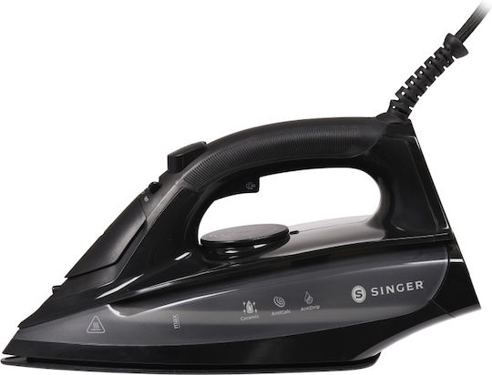 Singer Steam Iron 2200W with Ceramic Plate and Continuous Steam Supply 25g/min