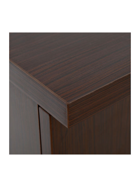 Ντουλάπι Γραφείου Ξύλινο Vance με Κλειδαριά Wenge 60x46x75cm