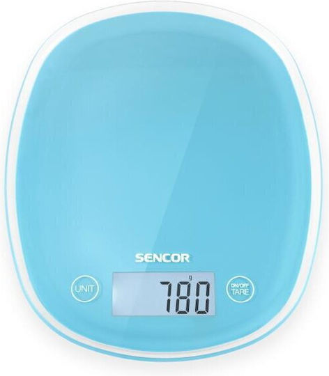 Sencor SKS 3 Ψηφιακή Ζυγαριά Κουζίνας έως 5kg Blue