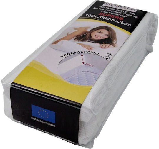 Sidirela Ημίδιπλο Αδιάβροχο 120x200x30εκ.