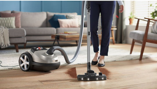 Philips Performer Staubsauger 900W Eingetütet 4Es Silber