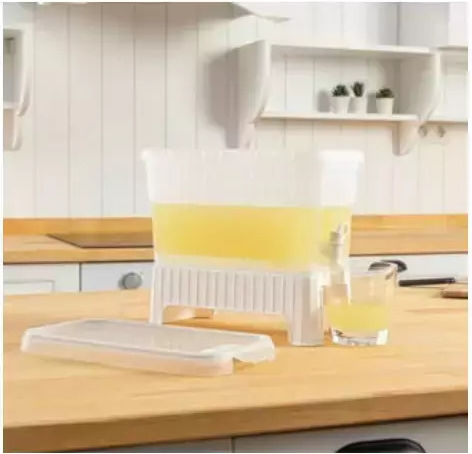 Qlux Διανεμητής Ποτού Πλαστικός με Βρυσάκι 4.5lt
