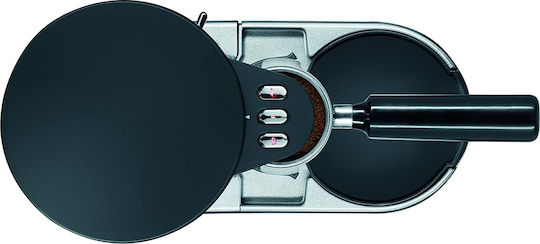 Graef CM 900 Râșniță Electrică de Cafea 128W cu Capacitatea de Măcinare a Boabelor 350gr și 40 Nivele de Măcinare Argintie