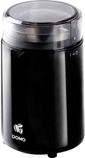 Domo Râșniță electrică pentru cafea 150W cu capacitate de boabe 70gr Negru