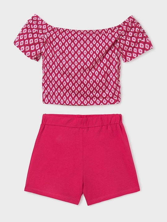 Kids' Set with Shorts Summer 2pcs Pink