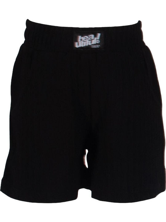 Kids' Set with Shorts Summer 2pcs White/Black