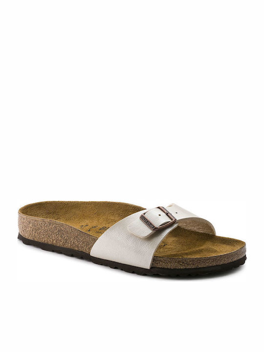 Madrid Birko-Flor Women's Flat Sandals Anatomic Graceful Antique Lace Narrow Fit