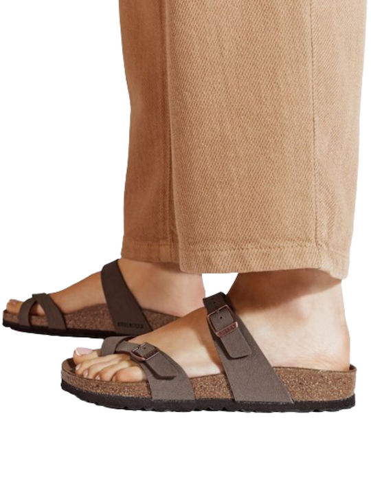 Mayari Birko-Flor Women's Anatomic Sandals Mocca Narrow Fit